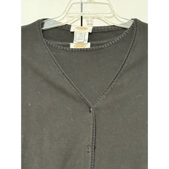 Vintage Talbots Black Cardigan Sweater Set, Size XL - Picture 5 of 7